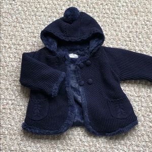 Mayoral Cozy luxe baby sweater jacket